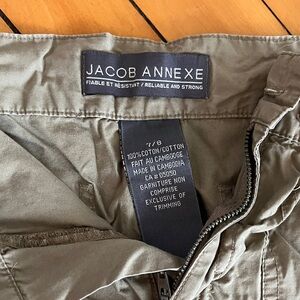 Jacob Annexé Olive Green Capris